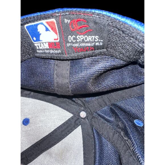 Youth NY Mets baseball cap adjustable back, official team MLB brand OSFM - Picture 5 of 5